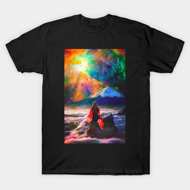 The Universe Responds T-Shirt by SeamlessOo